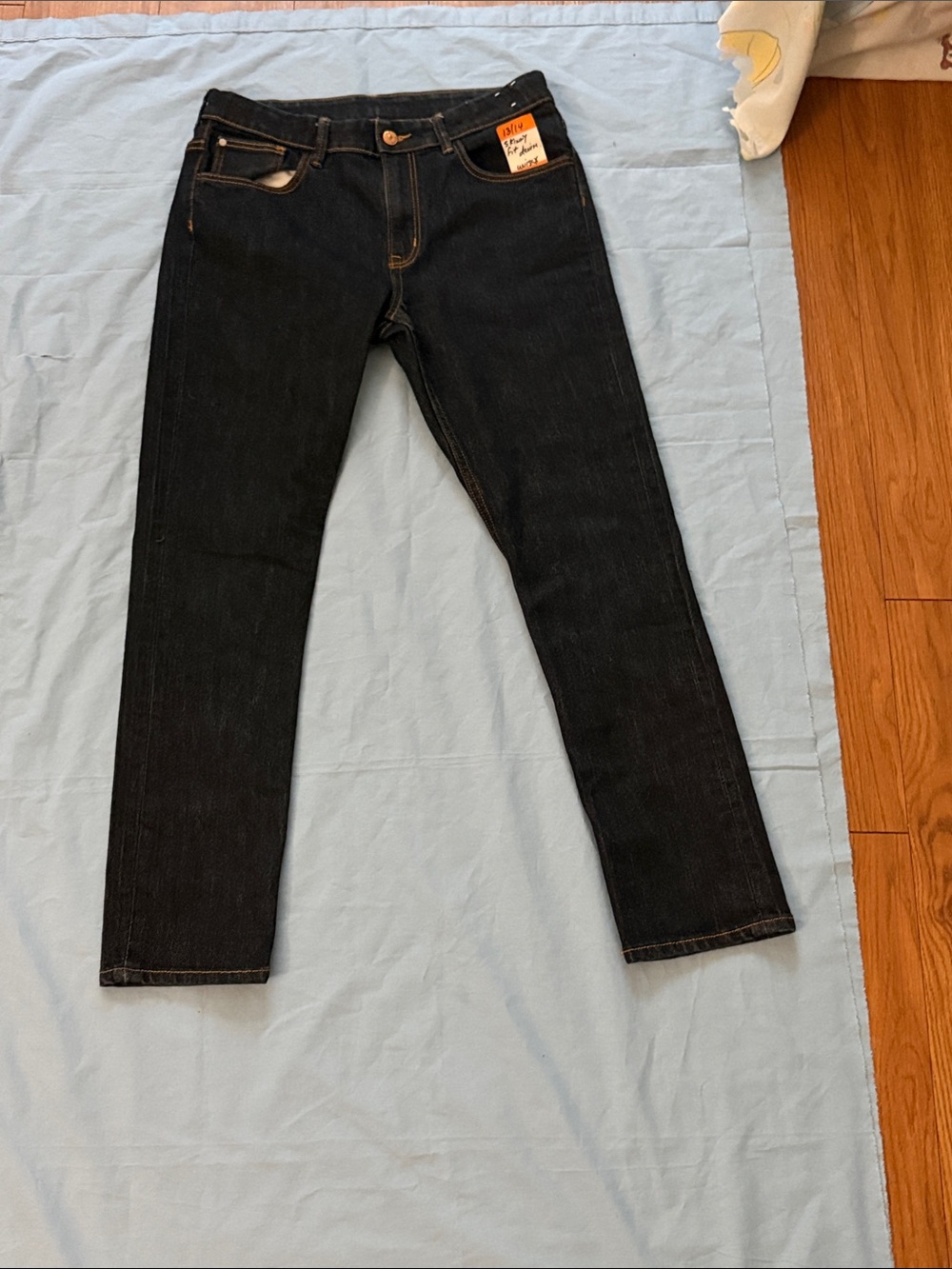 💥NI💥 Unisex Kids Dark Blue Slim Jeans